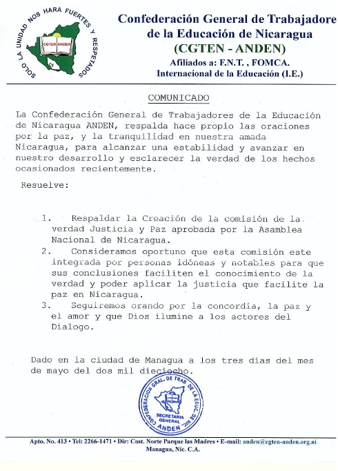 comunicados